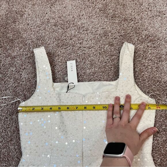 MABLE Tweed Sequin Mini Dress - Picture 11 of 13